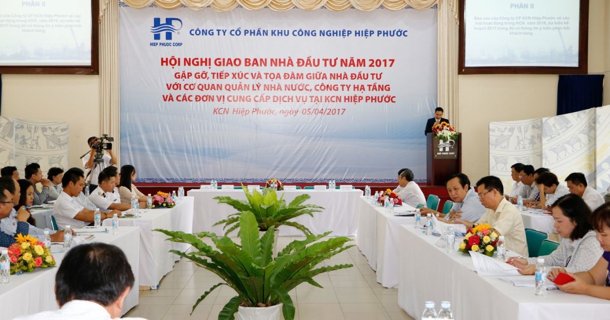 客户会议形象 | Hiep Phuoc 工业园区股份公司