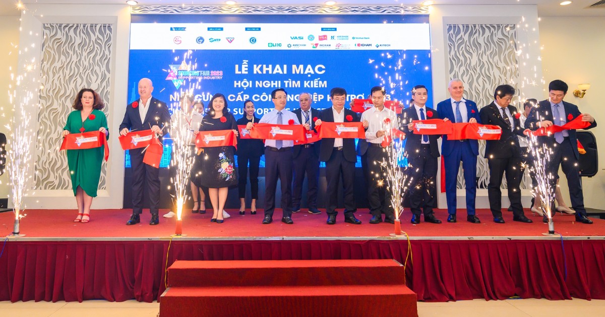 HIPC 陪同会议寻找 2023 年支持行业供应商 | Hiep Phuoc 工业园区股份公司