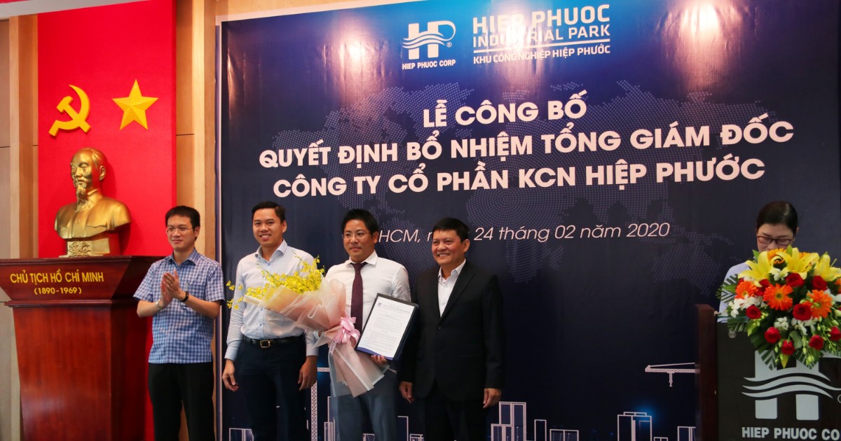Hiep Phuoc 工业园股份公司总经理任命仪式 | Hiep Phuoc 工业园区股份公司