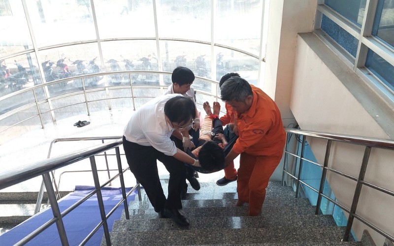 Buổi Huấn Luyện An Toàn, Vệ Sinh Lao Động Nhóm 4 Cán Bộ Nhân Viên Hipc | Hiep Phuoc 工业园区股份公司