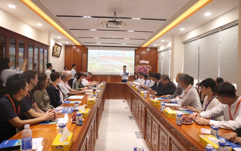 Đoàn Đại Biểu Diễn Đàn Kinh Tế Tp.hcm 2023 Đến Thăm Kcn Hiệp Phước | Hiep Phuoc 工业园区股份公司