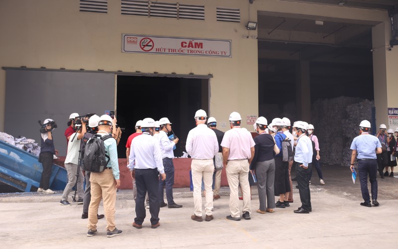 Đoàn Đại Biểu Diễn Đàn Kinh Tế Tp.hcm 2023 Đến Thăm Kcn Hiệp Phước | Hiep Phuoc 工业园区股份公司