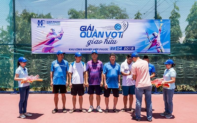 Giải Quần Vợt Giao Hữu - Khu Công Nghiệp Hiệp Phước 2018 | Hiep Phuoc 工业园区股份公司