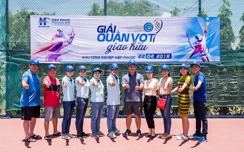 Giải Quần Vợt Giao Hữu - Khu Công Nghiệp Hiệp Phước 2018 | Hiep Phuoc 工业园区股份公司