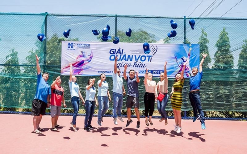 Giải Quần Vợt Giao Hữu - Khu Công Nghiệp Hiệp Phước 2018 | Hiep Phuoc 工业园区股份公司