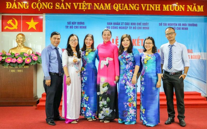 Hình Ảnh Lễ Ký Kết Quy Chế Phối Hợp Hepza - Sở Xây Dựng - Sở Tài Nguyên - Môi Trường | Hiep Phuoc 工业园区股份公司