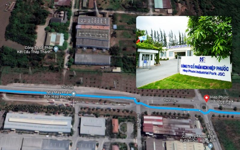 Hướng Dẫn Đường Từ Trung Tâm Tp.hcm Đến Kcn Hiệp Phước | Hiep Phuoc 工业园区股份公司