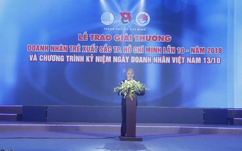 Khu Công Nghiệp Hiệp Phước Đồng Hành Cùng Lễ Trao Giải Thưởng Doanh Nhân Trẻ Xuất Sắc Tp. Hcm Lần 10 - Năm 2018 | Hiep Phuoc 工业园区股份公司