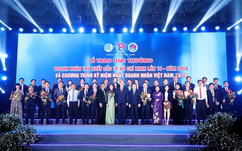 Khu Công Nghiệp Hiệp Phước Đồng Hành Cùng Lễ Trao Giải Thưởng Doanh Nhân Trẻ Xuất Sắc Tp. Hcm Lần 10 - Năm 2018 | Hiep Phuoc 工业园区股份公司