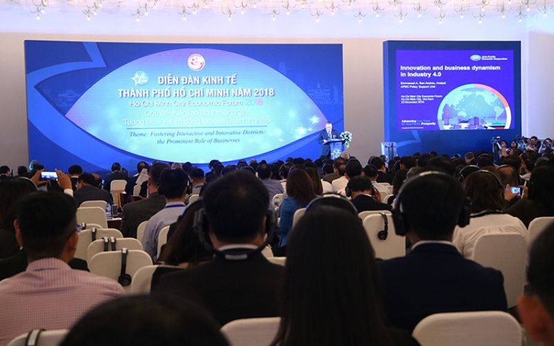 Khu Công Nghiệp Hiệp Phước Tham Dự Triển Lãm Diễn Đàn Kinh Tế Tp. Hcm 2018 | Hiep Phuoc 工业园区股份公司