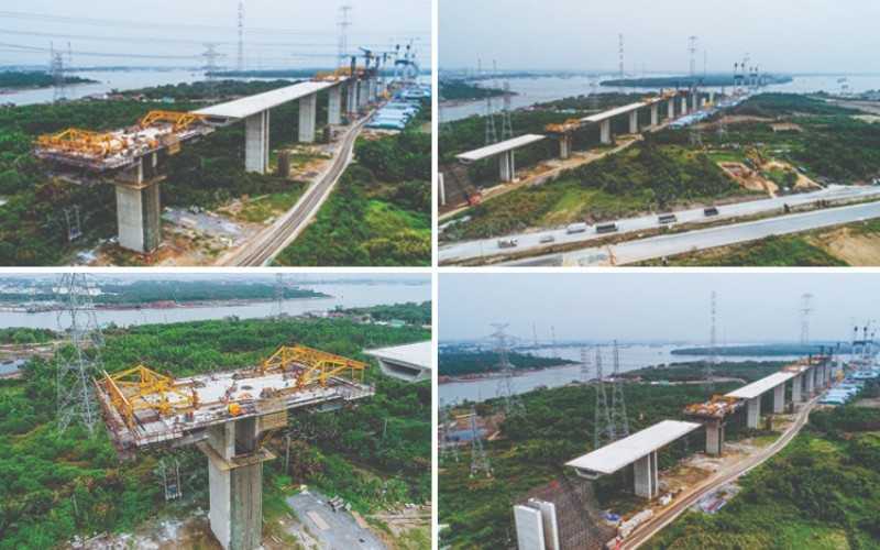 Overview of The Ben Luc - Long Thanh Highway- passing through Hiep Phuoc Industrial Park