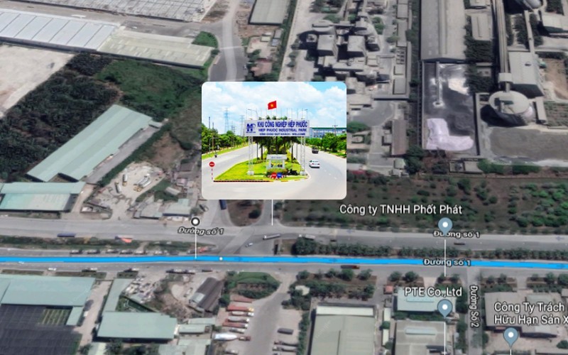 Directions from Ho Chi Minh City Center to Hiep Phuoc Industrial Park