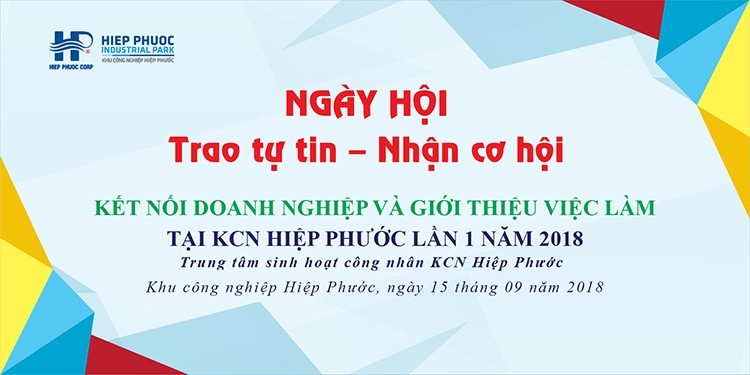 Festival connecting business and employment introduction Hiep Phuoc Industrial Park 2018