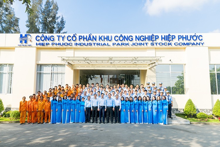 The staff of Hiep Phuoc Industrial Park Joint Stock Company