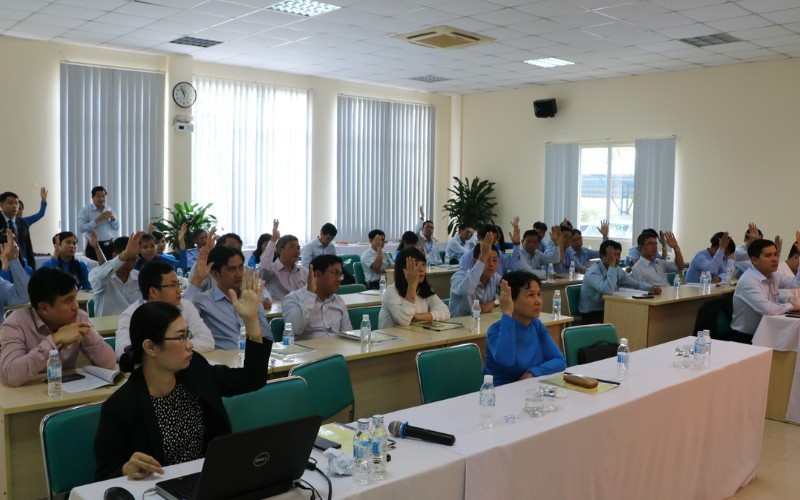 Hiep Phuoc Industrial Park Joint Stock Company successfully organized the 2017 Extraordinary General Meeting of Shareholders