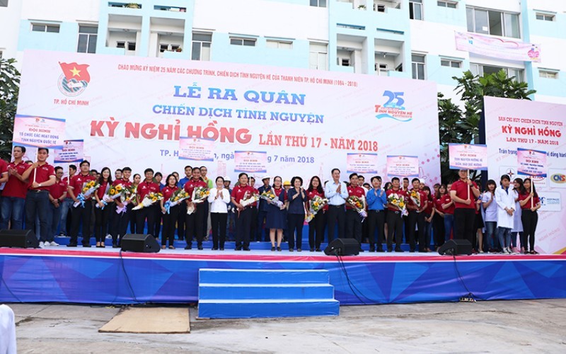 The launch of the 17th Pink Volunteer Campaign in 2018 has been a success.