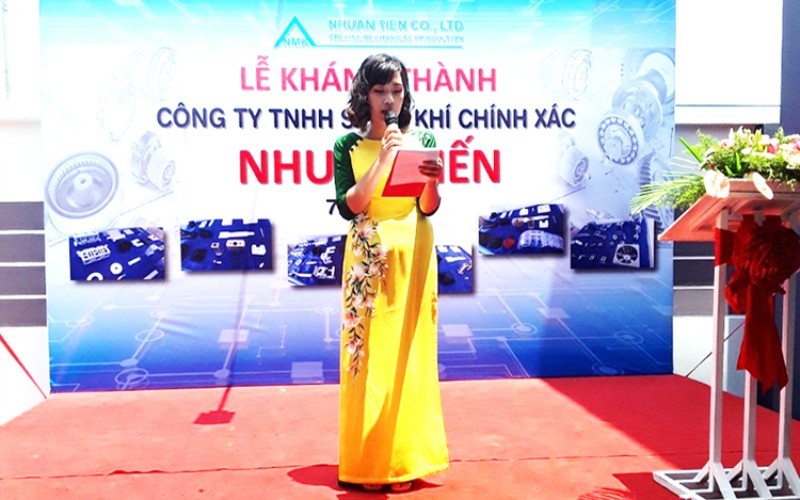 Inauguration of Nhuan Tien Co., Ltd in Hiep Phuoc Industrial Park