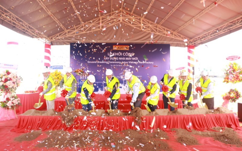 The Ground Breaking Ceremony Jotun Vietnam New Factory in Hiep Phuoc Industrial Park